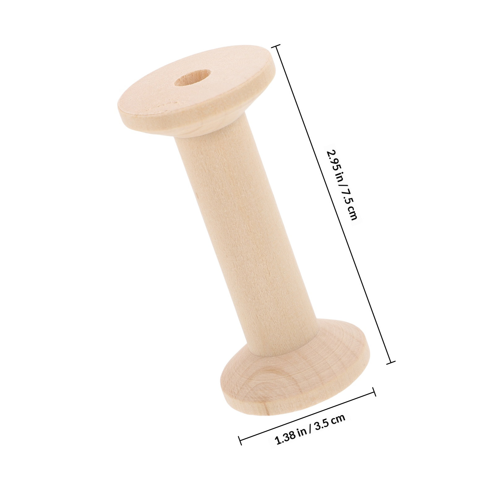 6個入り縫製用ボビンスプール、空の糸ホルダー、ワイヤー織りボ - Thread Bobbins Empty のレビューと価格